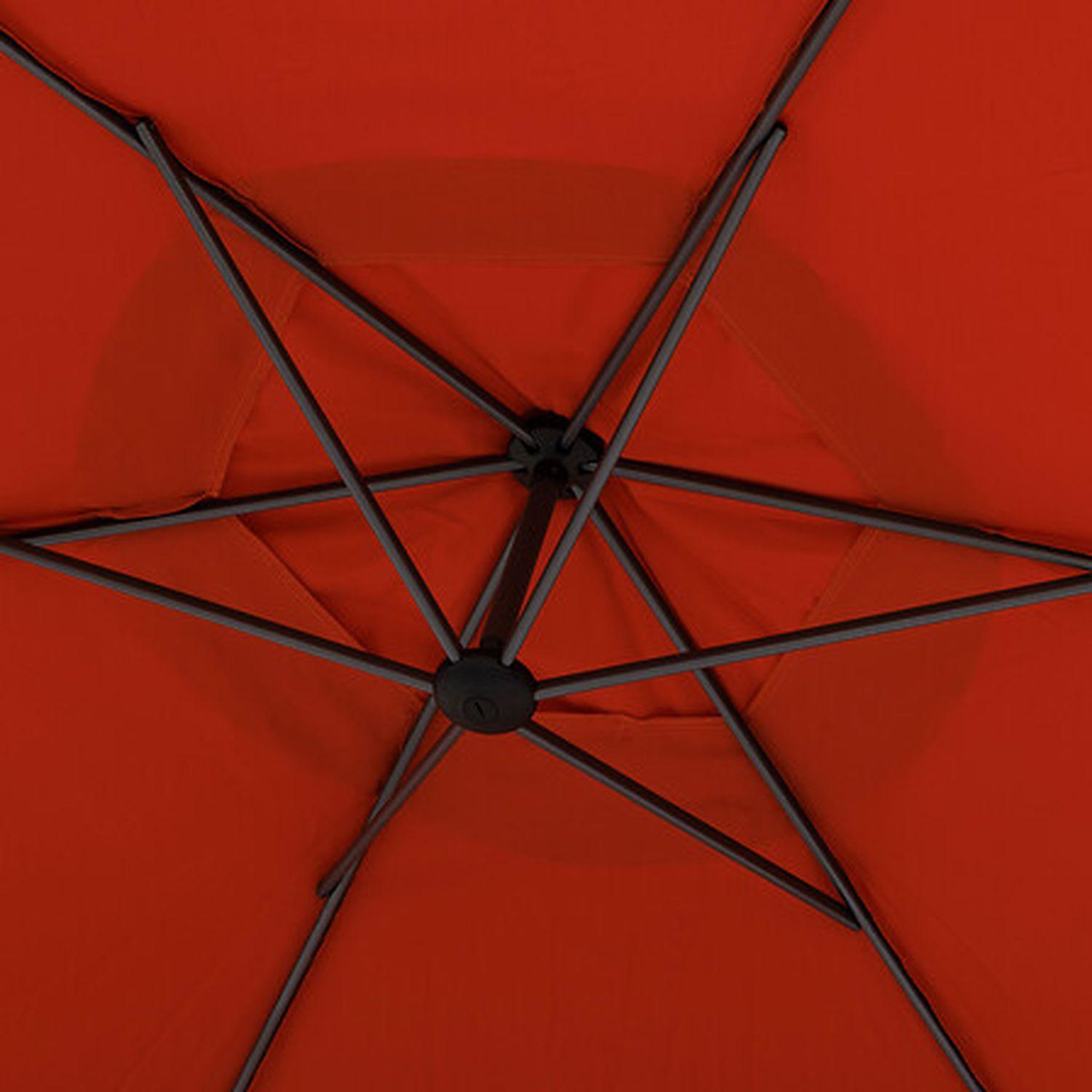 Voir la diapositive 4 : HESPERIDE Parasol déporté rond MANOA