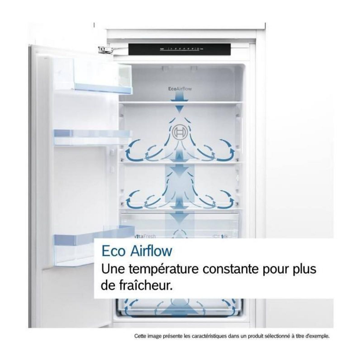 BOSCH Réfrigérateur 1 porte intégrable à glissières 147l - KIL32NSE0