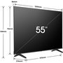 Voir la diapositive 5 : Hisense TV LED 55E63NT-55 pouces (139cm)