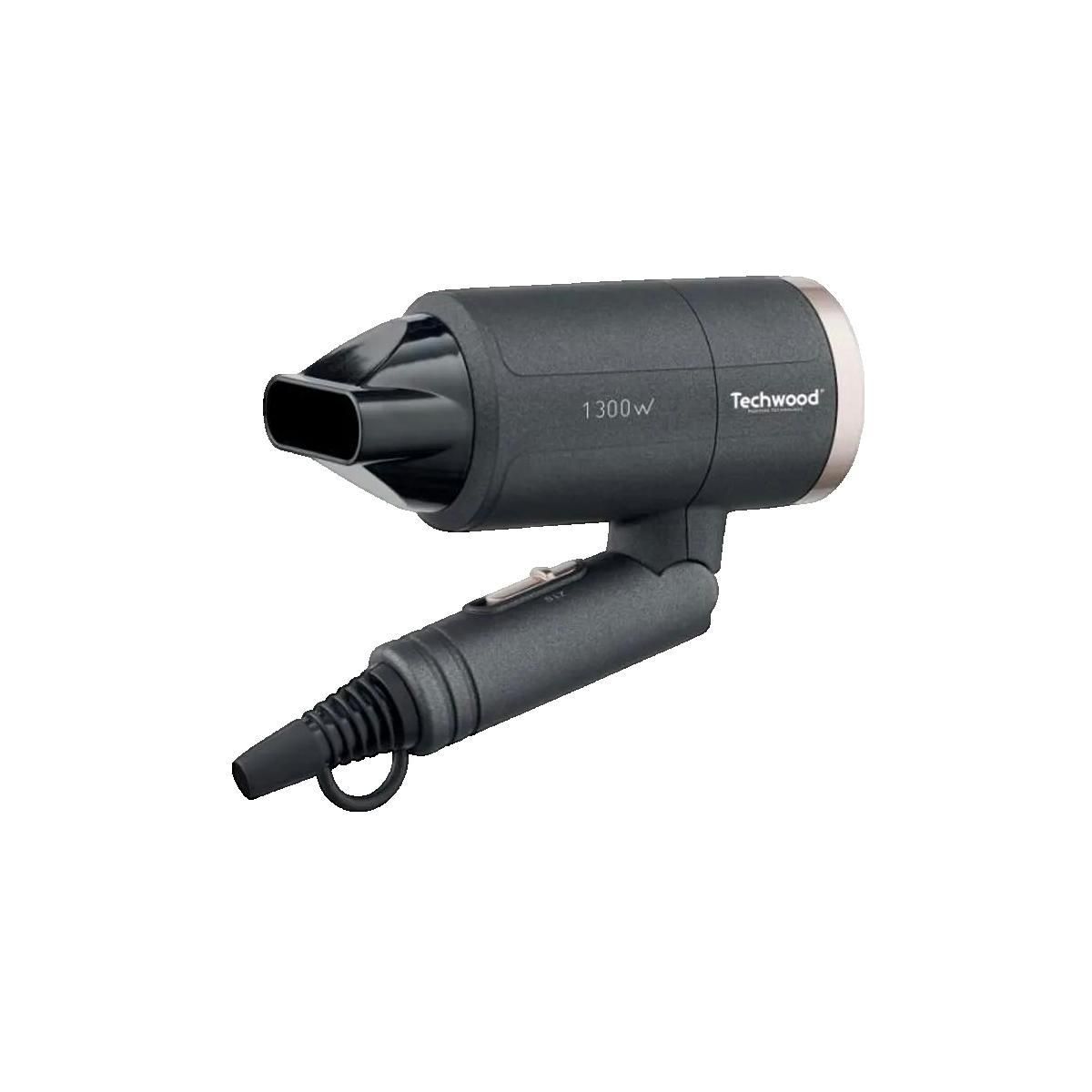 Techwood Sèche-cheveux Techwood 1300 watts gris anthracite