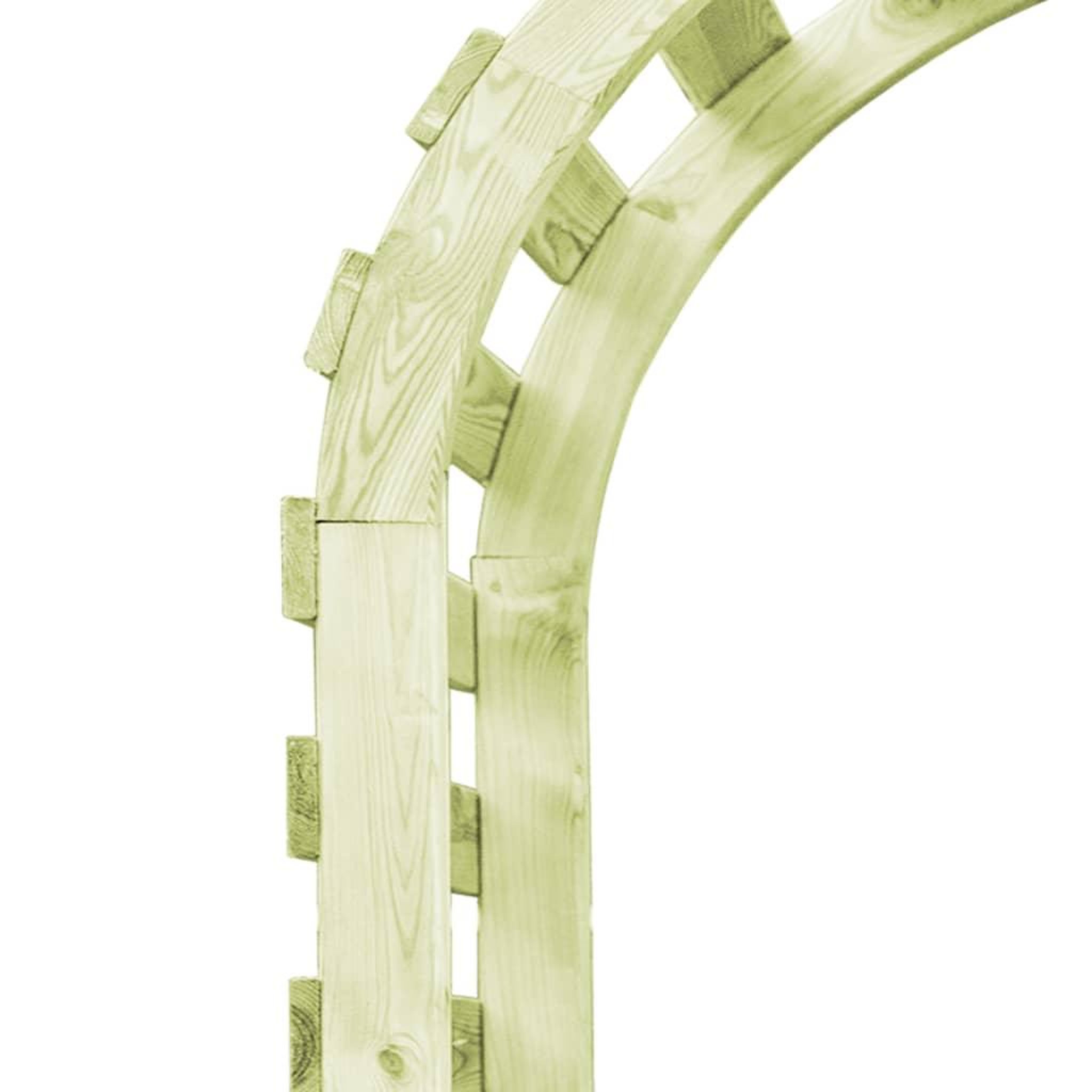 Voir la diapositive 4 : VIDAXL Pergola de jardin 130x60x230 cm Bois de pin impregne