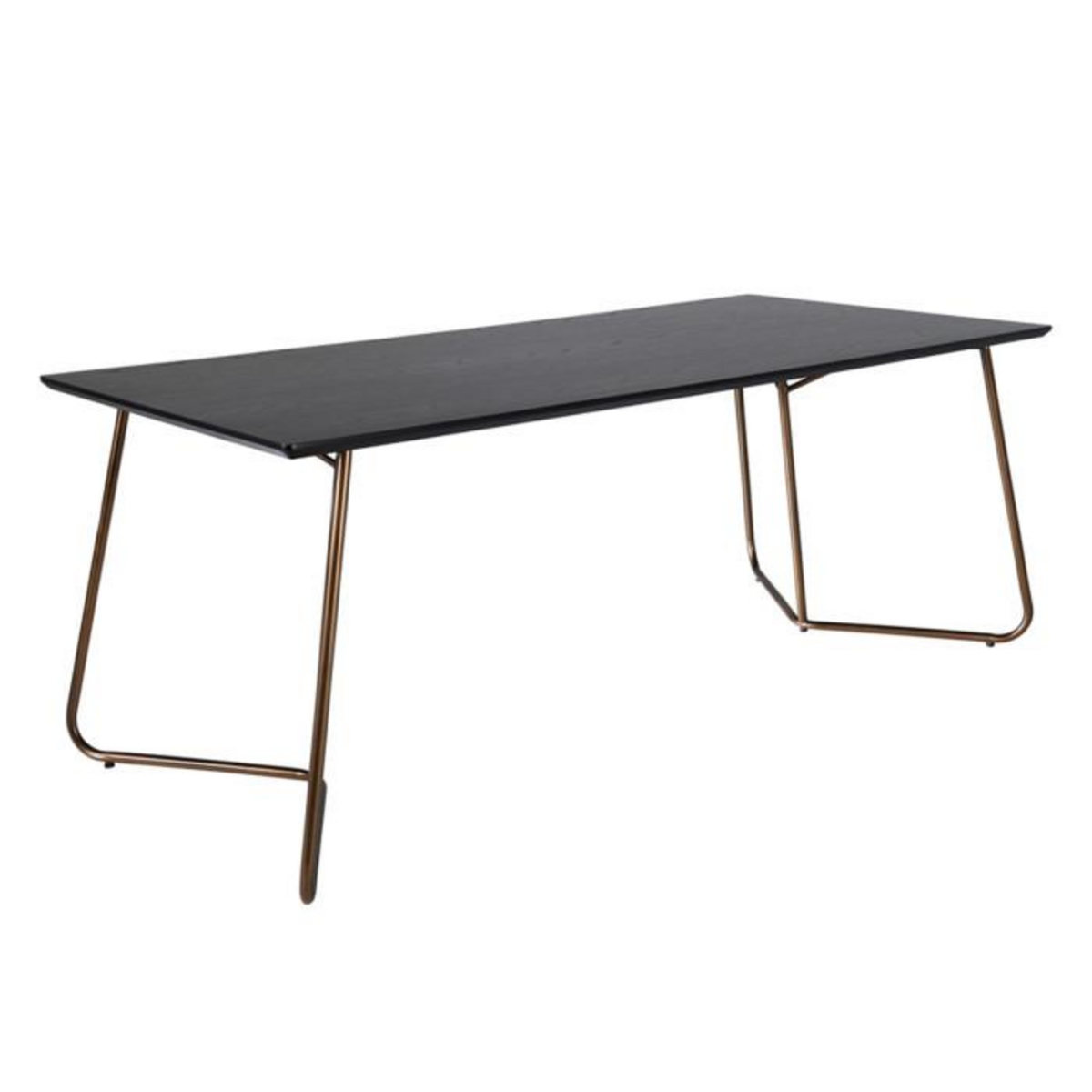 Paris Prix Table à Manger Design  Petra  190cm Noir & Cuivre