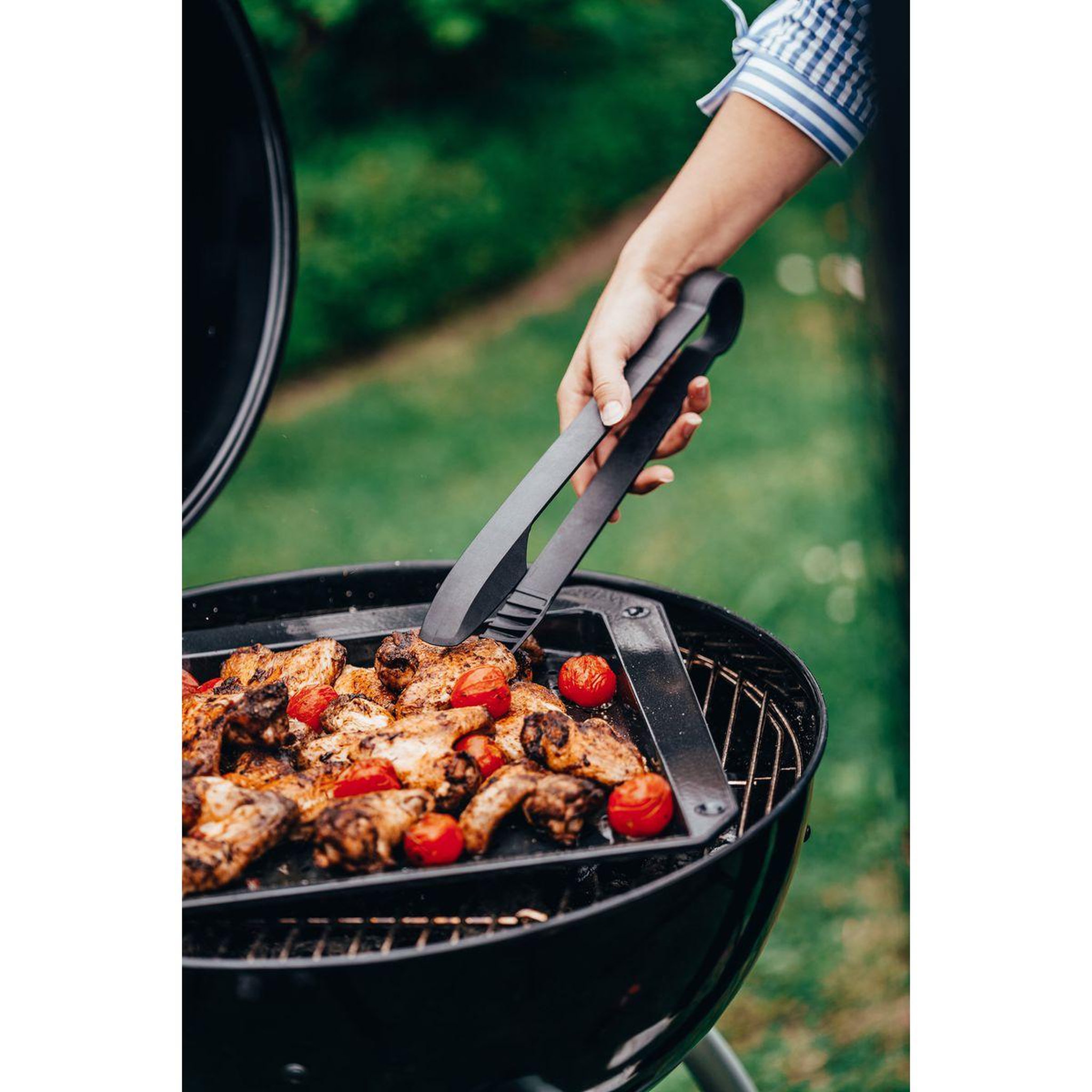 Voir la diapositive 4 : Fackelmann Pince à barbecue multifonction en plastique 32,5 cm fackelmann barbecue