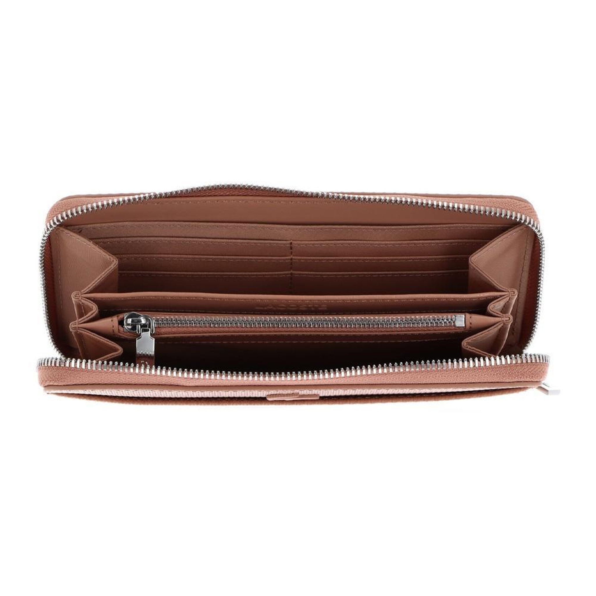 Voir la diapositive 3 : Lacoste Portefeuille rose femme lacoste bride