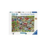 RAVENSBURGER Ravensburger - Jigsaw puzzle Holiday Resort 1: The Campsite, 1000pcs. 120007210