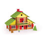 Voir la diapositive 2 : JEUJURA Jeu de construction - Mon chalet en bois - 240 pièces