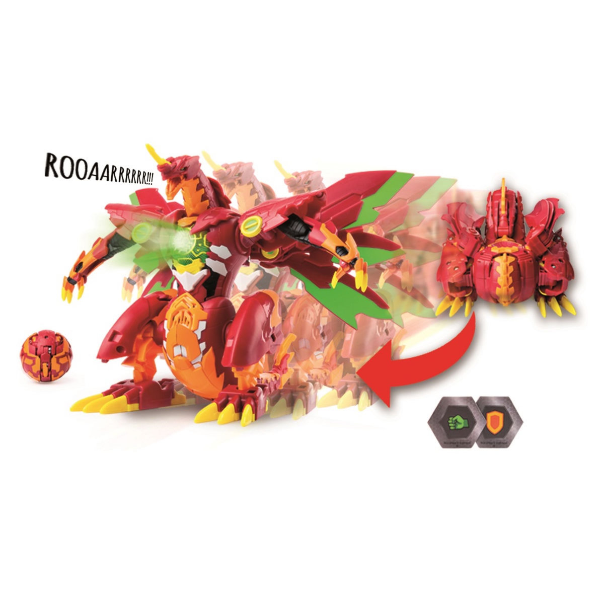 SPIN MASTER Figurine Titan Dragonoid Maximus 20cm - Bakugan