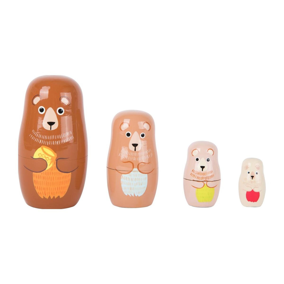 SMALLFOOT Poupees russes Famille d ours