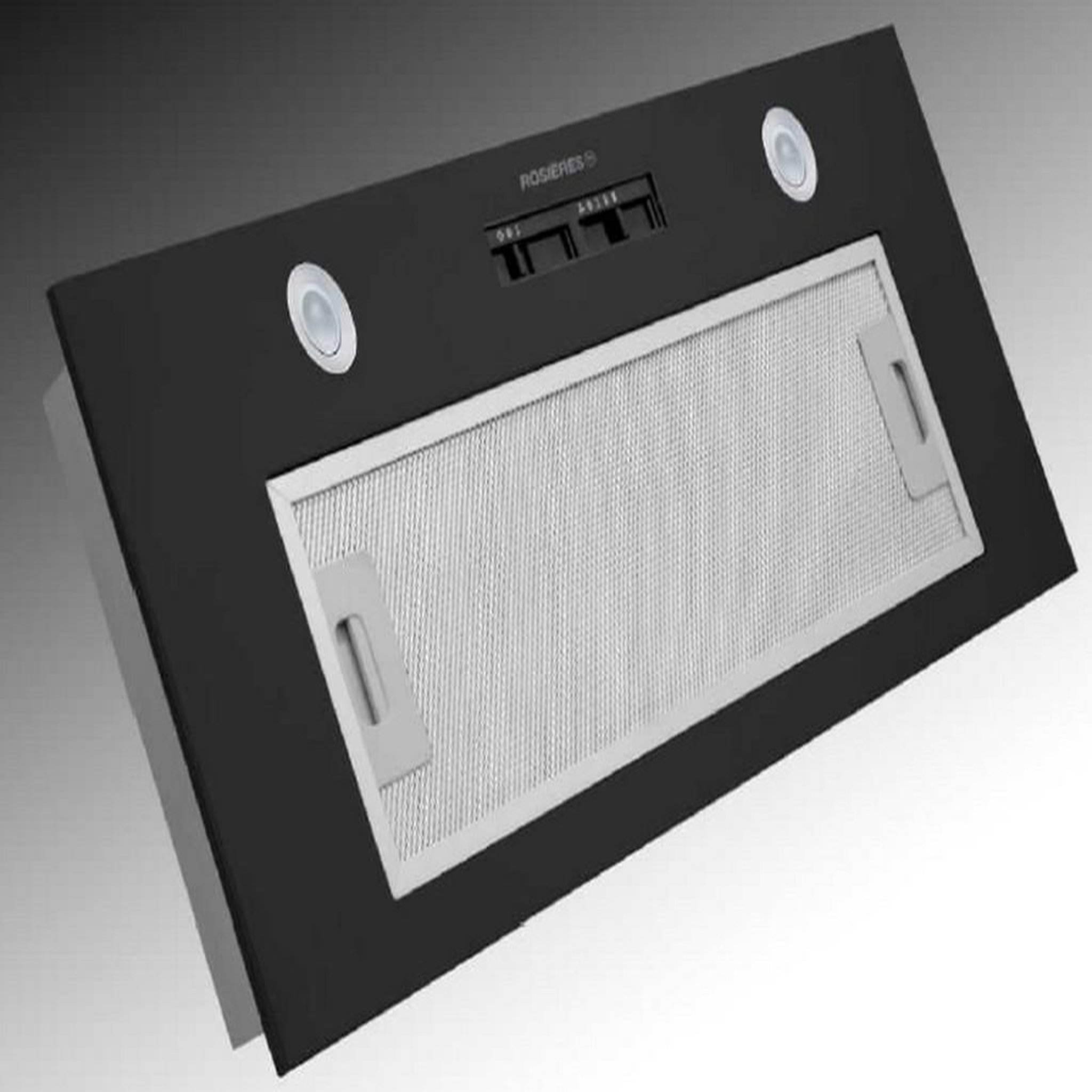 Rosieres Groupe filtrant 52cm 606.4m3/h noir - rhg580/1pn