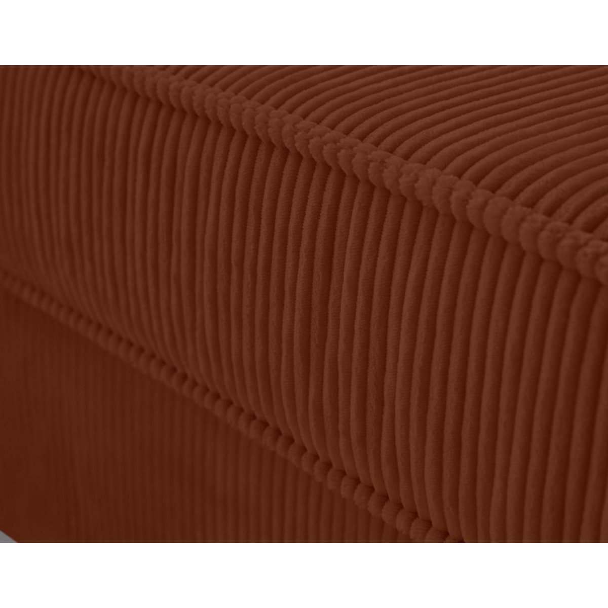 LISA DESIGN Jake - canapé déhoussable d'angle gauche 5 places en velours côtelé