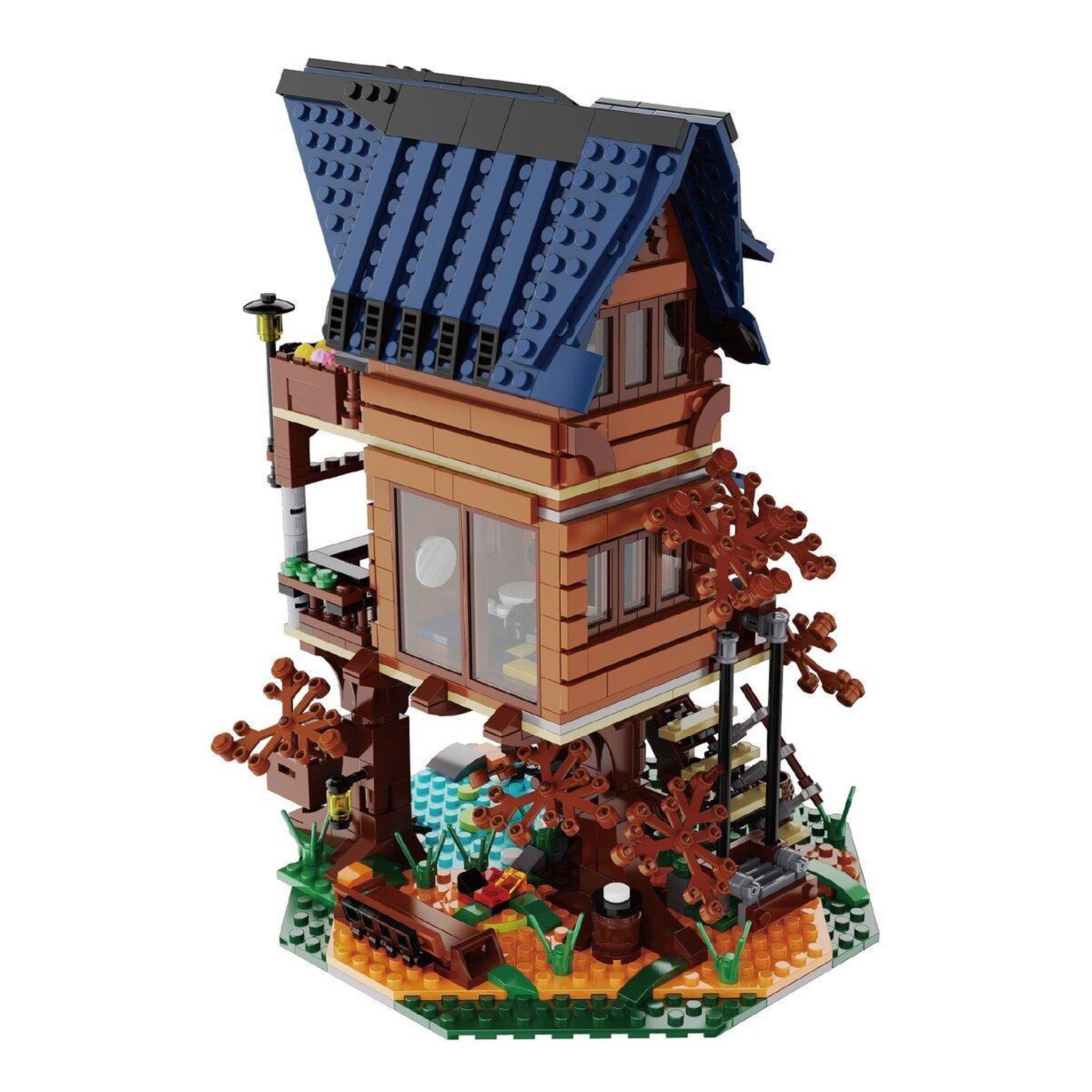 Voir la diapositive 4 : Jamara Cada cabane dans l'arbre 4 saisons 1:46 bricks