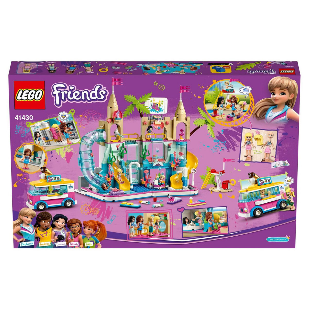 LEGO Friends 41430 - Le parc aquatique Plaisirs d'été