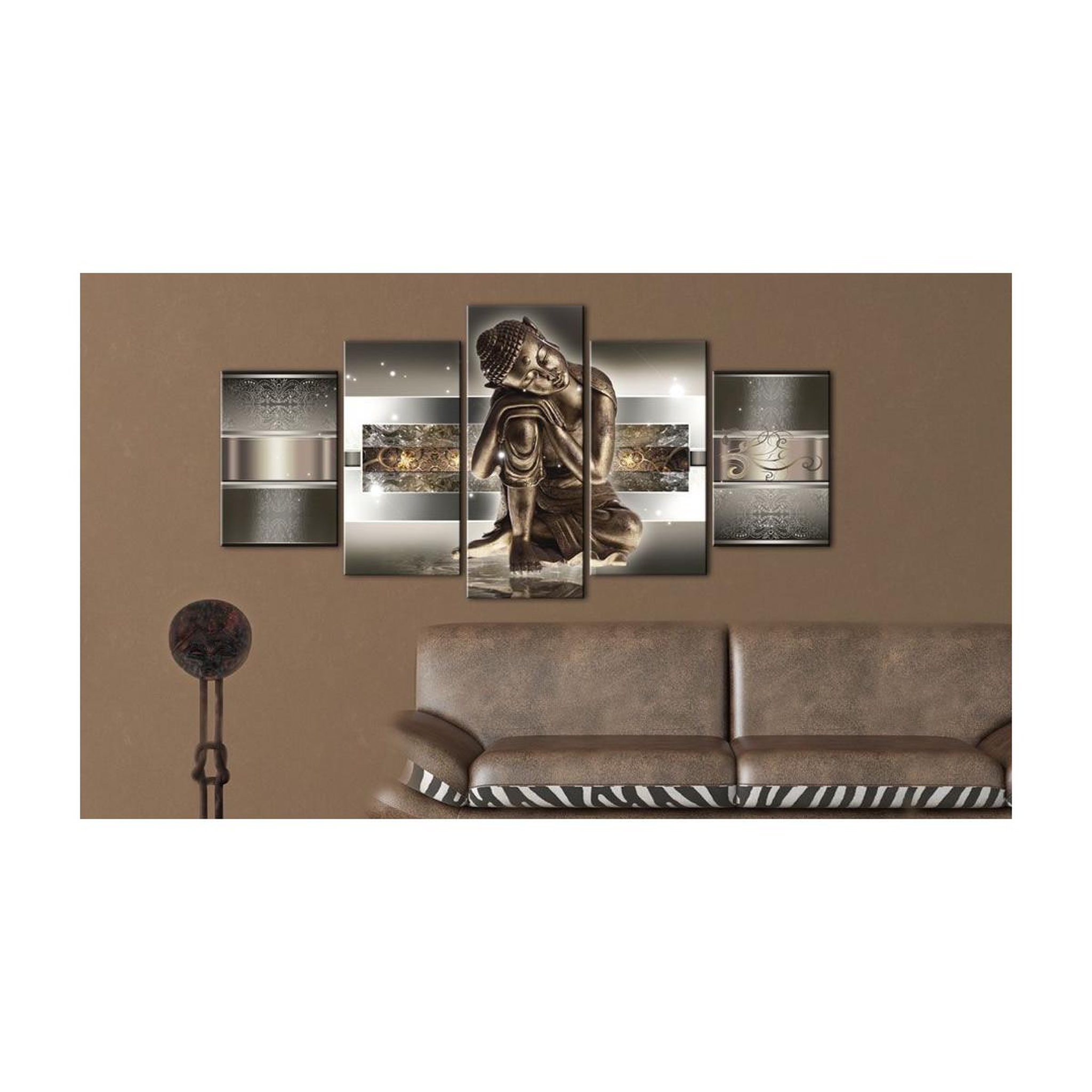Voir la diapositive 2 : Paris Prix Tableau imprimé  sleeping buddha