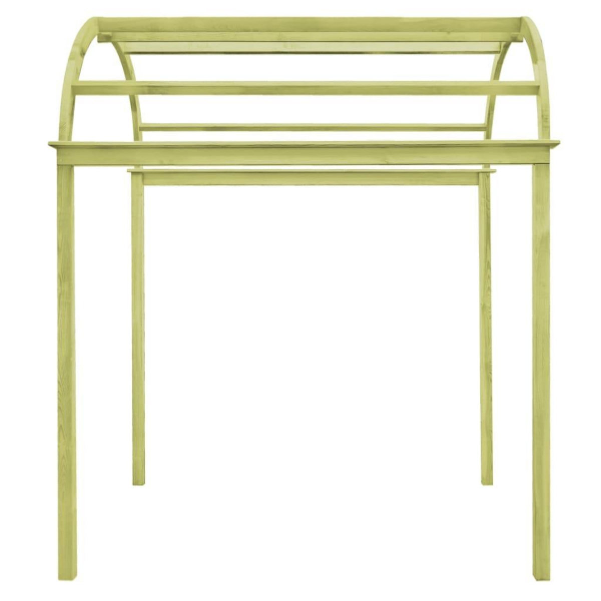 VIDAXL Arche a treillis 125x150x235 cm Bois de pin impregne