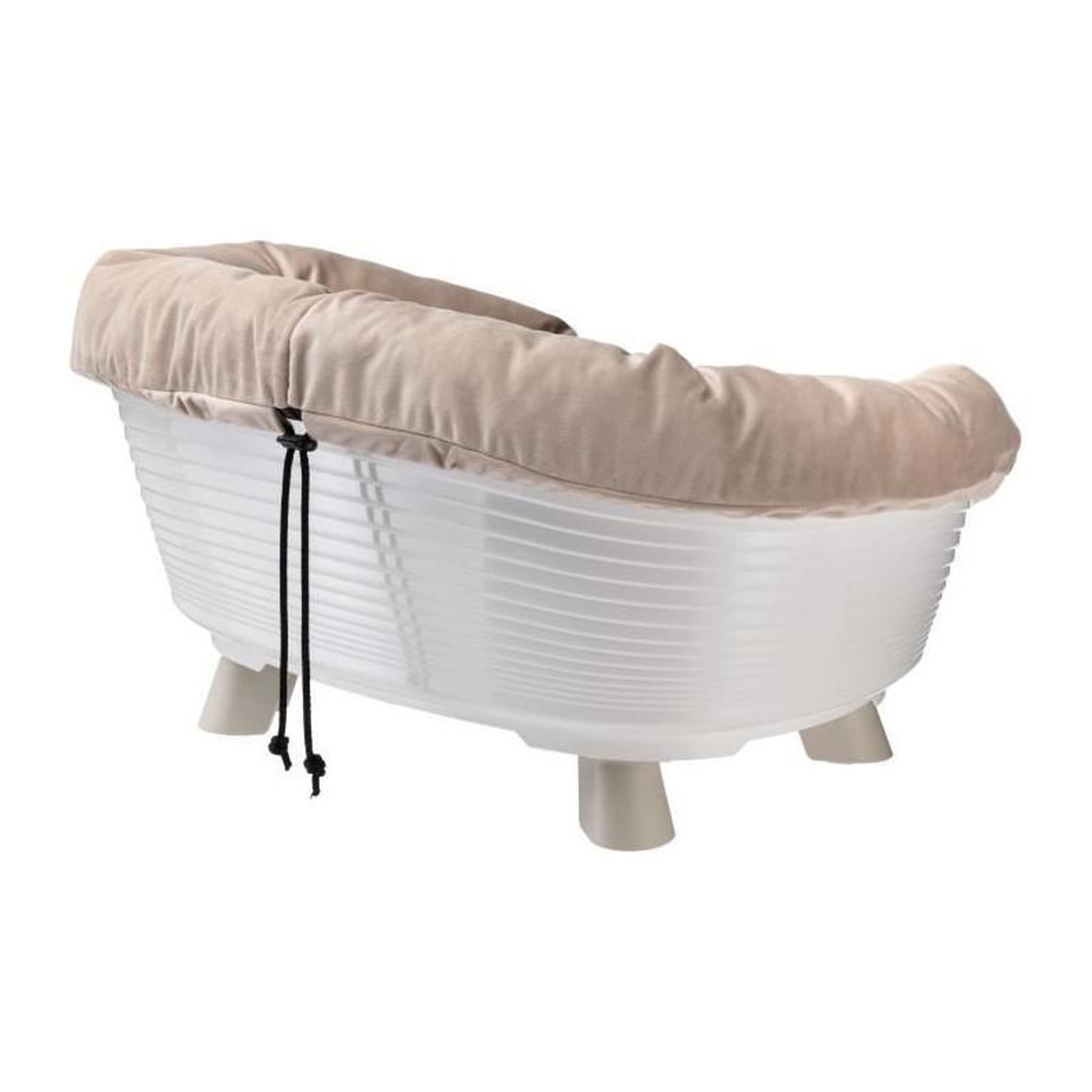 Voir la diapositive 3 : Ferplast Corbeille - FERPLAST - SOFA THRONE 4 - Avec coussin - Blanc