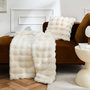 Voir la diapositive 4 : Paris Prix Plaid Imitation Fourrure  Mounty  125x150cm Naturel