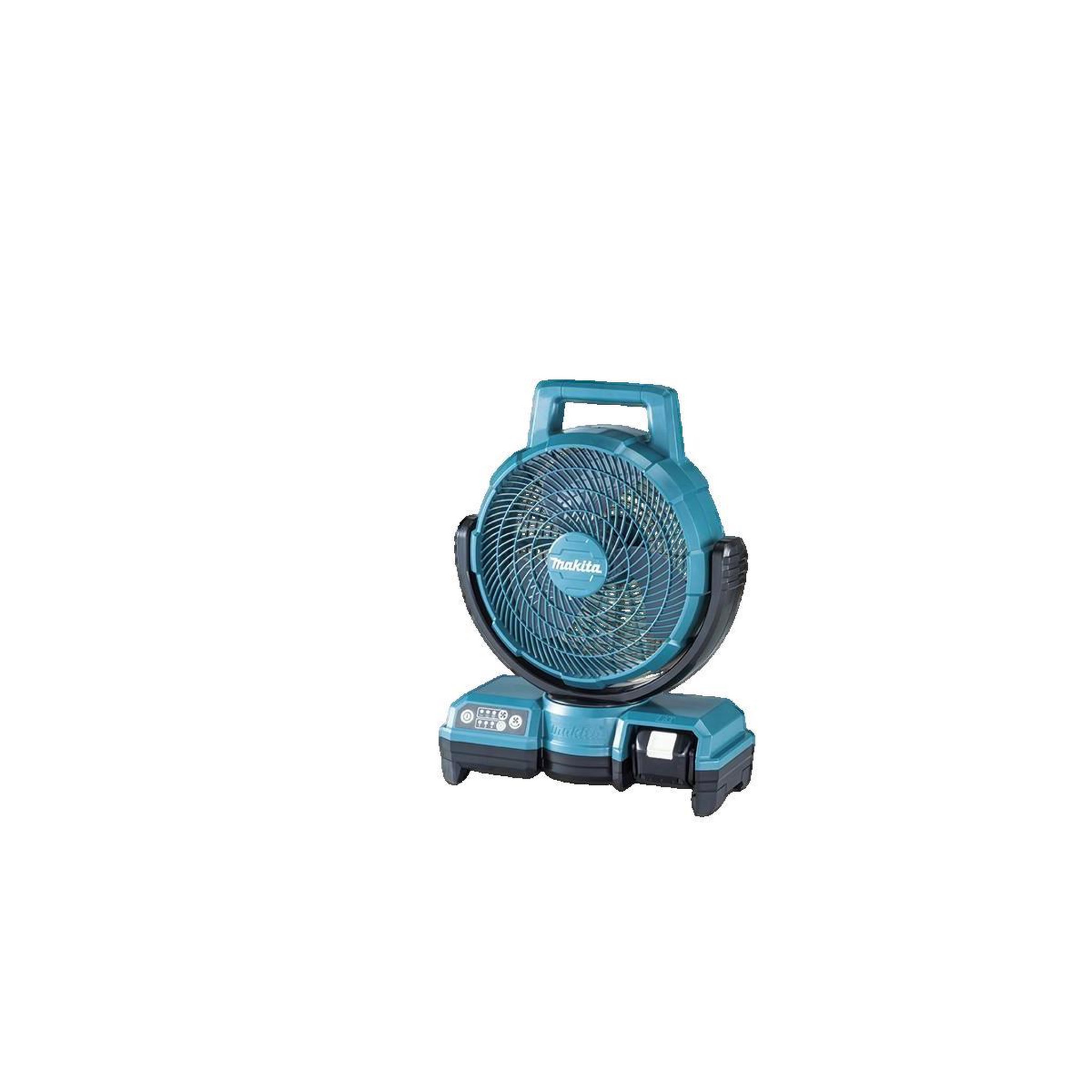 Voir la diapositive 3 : MAKITA Ventilateur portable Makita DCF203Z bleu et noir