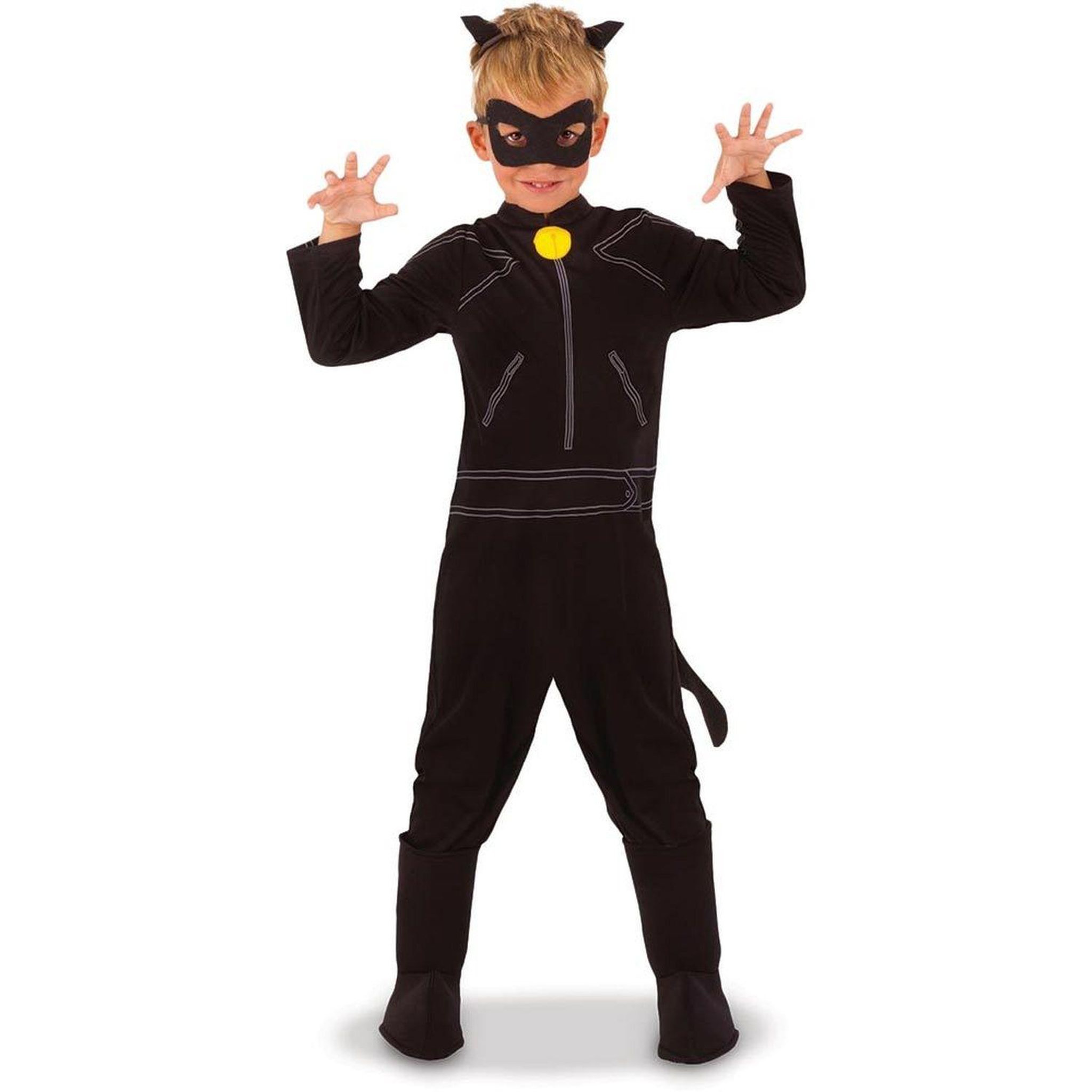 RUBIES Déguisement Chat noir Taille L - Miraculous Ladybug