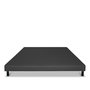 Voir la diapositive 3 : BELLECOUR BELLECOUR LITERIE | Sommier tapissier CAPUCINE | Epaisseur 13 cm | Gris anthracite (pieds non inclus)
