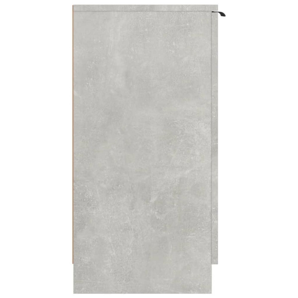 VIDAXL Armoire a chaussures Gris beton 59x35x70 cm Bois d'ingenierie