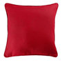 Voir la diapositive 1 : Paris Prix Housse de Coussin  Panama  40x40cm Rouge