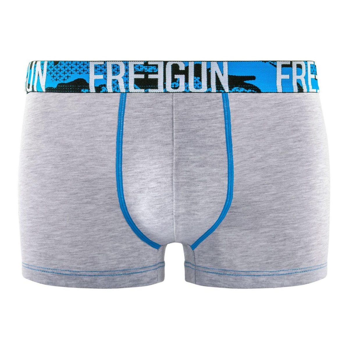 FREEGUN Lot de 4 boxers homme en coton
