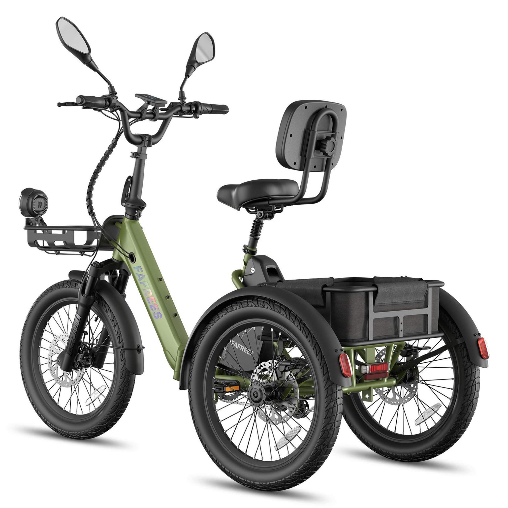 Voir la diapositive 5 : FAFREES Tricycle électrique fafrees f20 mate ii 21 ah