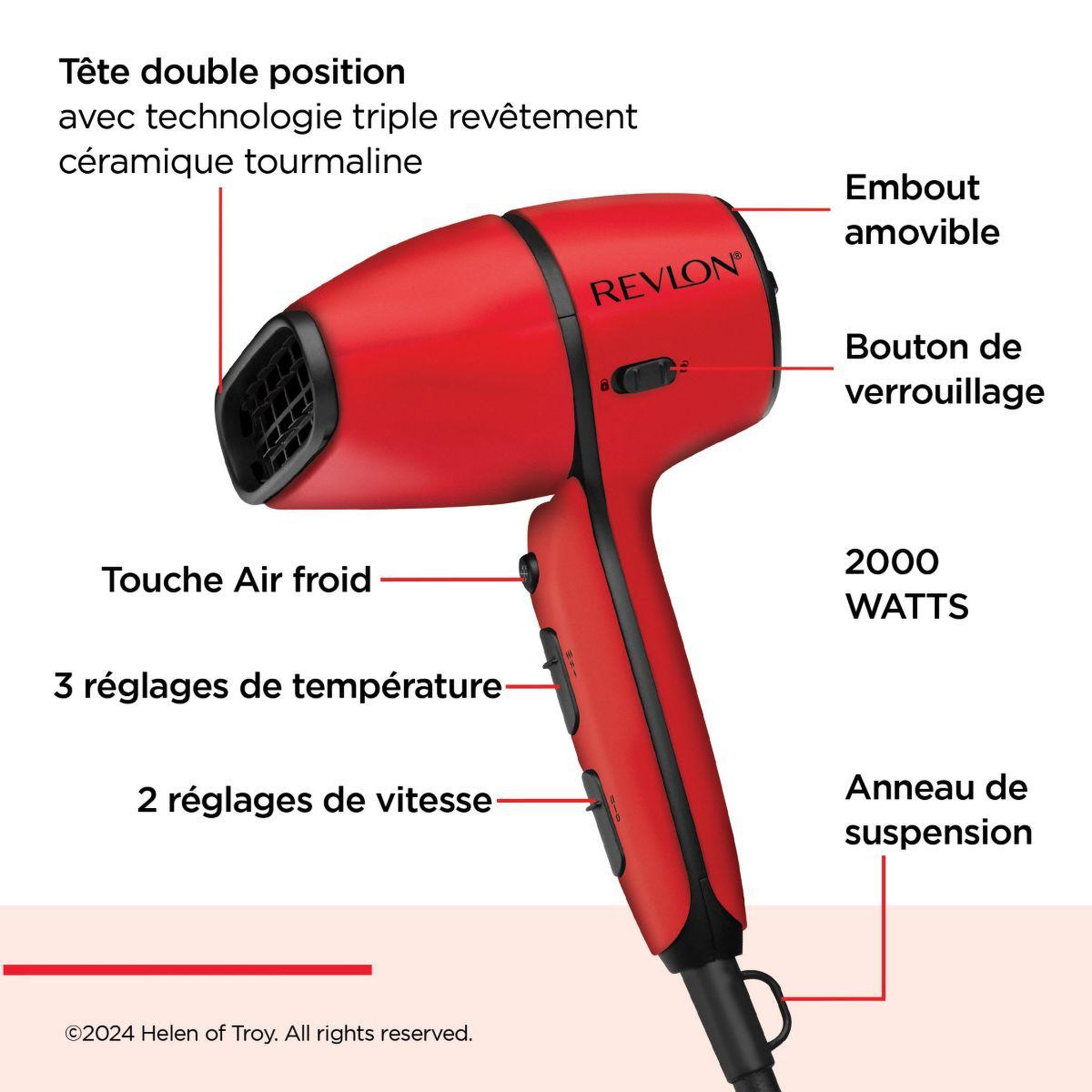 Voir la diapositive 5 : Revlon Sèche cheveux Airflow Control