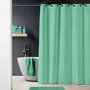 Voir la diapositive 5 : Paris Prix Rideau de Douche  Dotty  180x200cm Tilleul