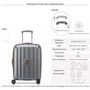 Voir la diapositive 2 : Delsey Valise cabine rigide Saint Tropez TSA polycarbonate 55cm