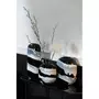 Paris Prix Vase Design en Verre  Bologna  37cm Blanc & Noir