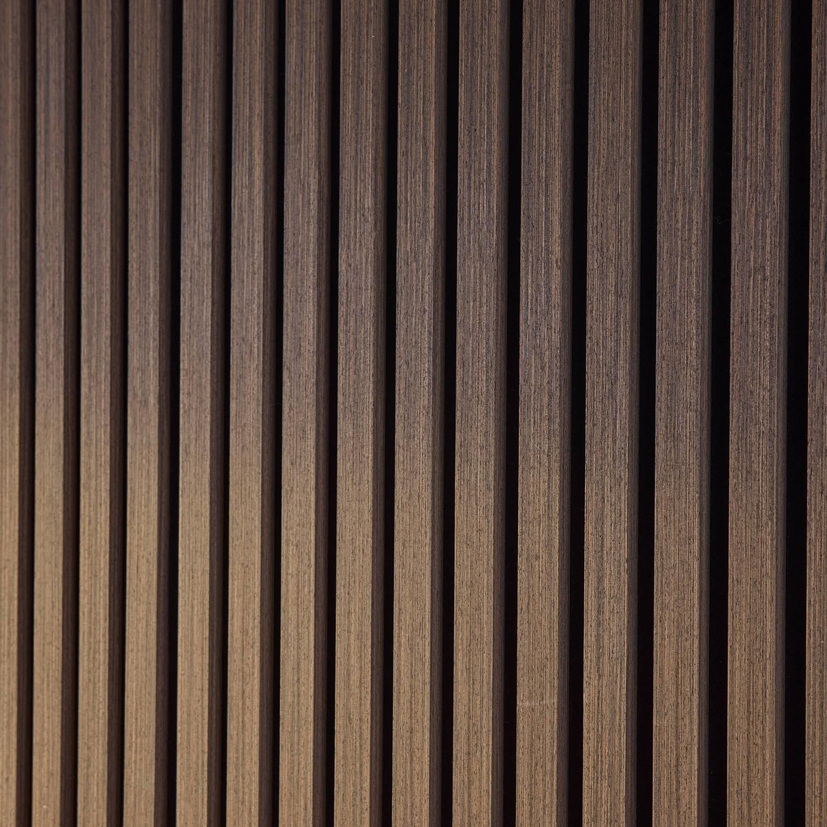 SWEEEK Set de panneaux muraux acoustiques, tasseaux décoratifs en feutrine et MDF noyer 60x120cm - Kyoto