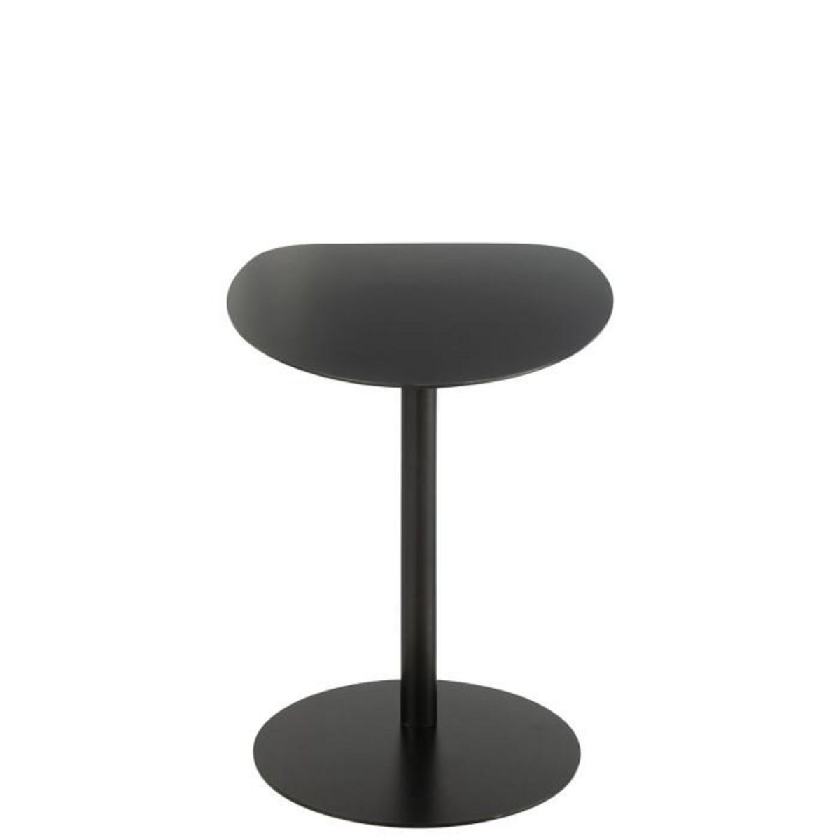 Paris Prix Table d'Appoint en Métal  Ice  55cm Noir