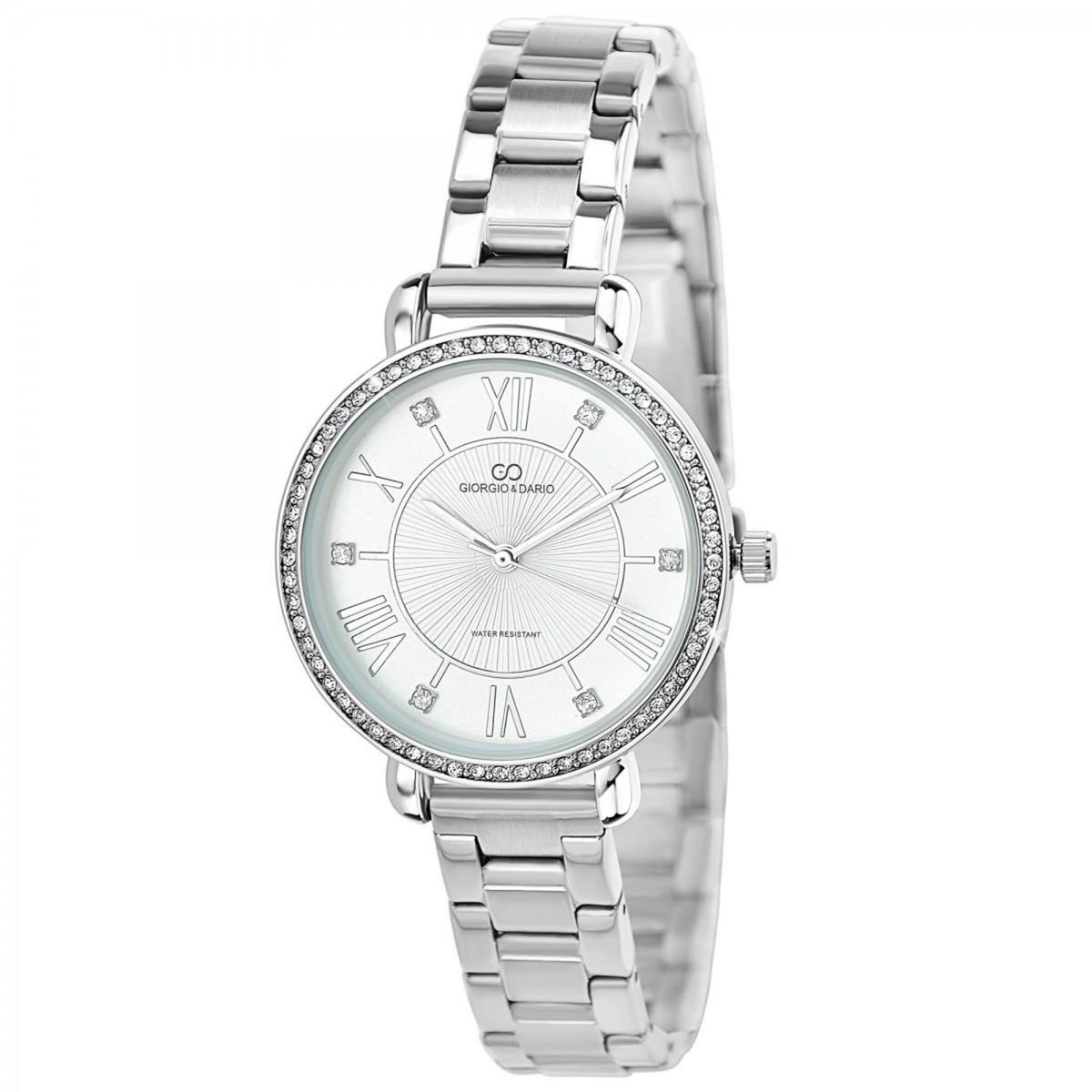 SC CRYSTAL Montre Kayna élégante ornée de Cristaux scintillants par SC Crystal