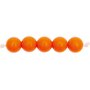 RICO DESIGN 24 Perles rondes 10 mm - orange