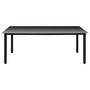 Voir la diapositive 4 : VIDAXL Ensemble a manger de jardin 7 pcs noir