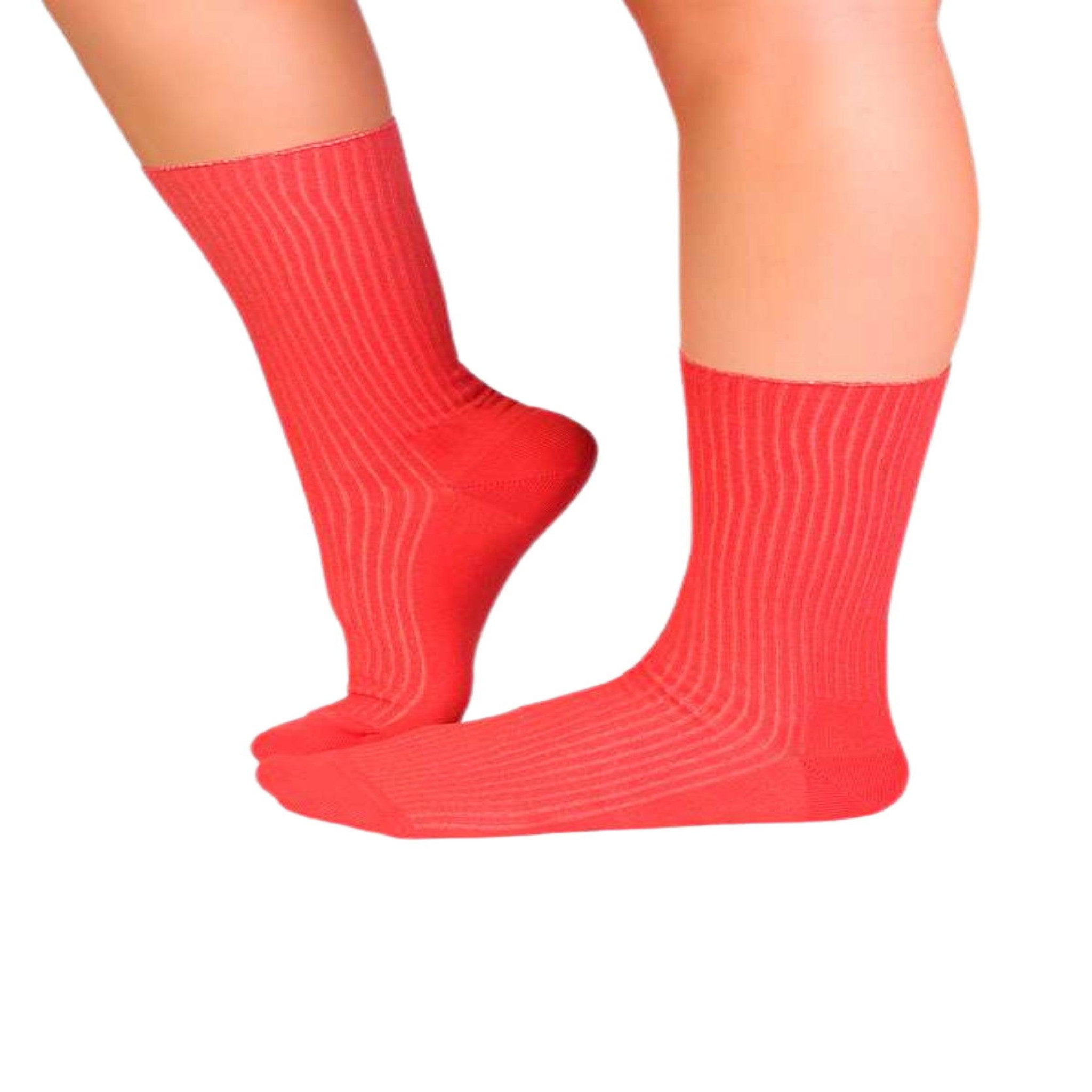 Voir la diapositive 3 : PIRIN HILL Chaussettes sans élastique coton bio corail