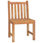 Voir la diapositive 5 : VIDAXL Ensemble a manger de jardin 5pcs Bois de teck massif