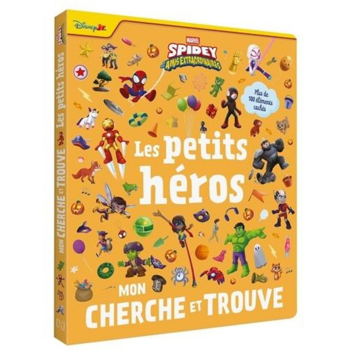 SPIDEY ET SES AMIS EXTRAORDINAIRES LES PETITS HEROS. PLUS DE 100 ELEMENTS CACHES, Disney Baby