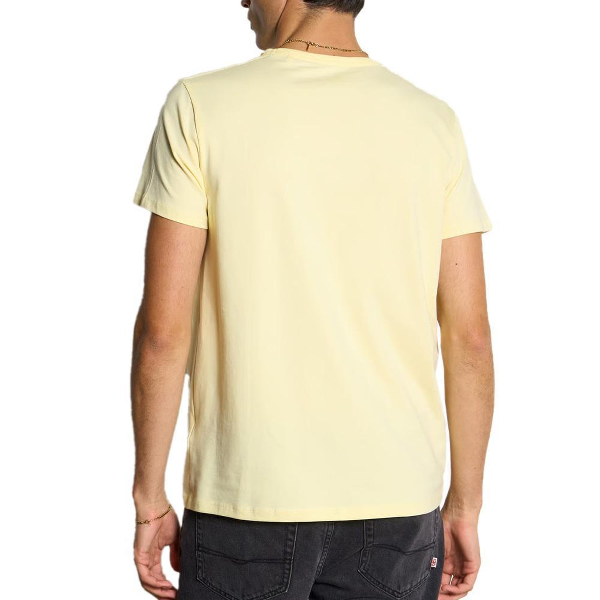 Voir la diapositive 2 : Pepe Jeans T-shirt Jaune Homme Pepe Jeans Original Basic PM508212