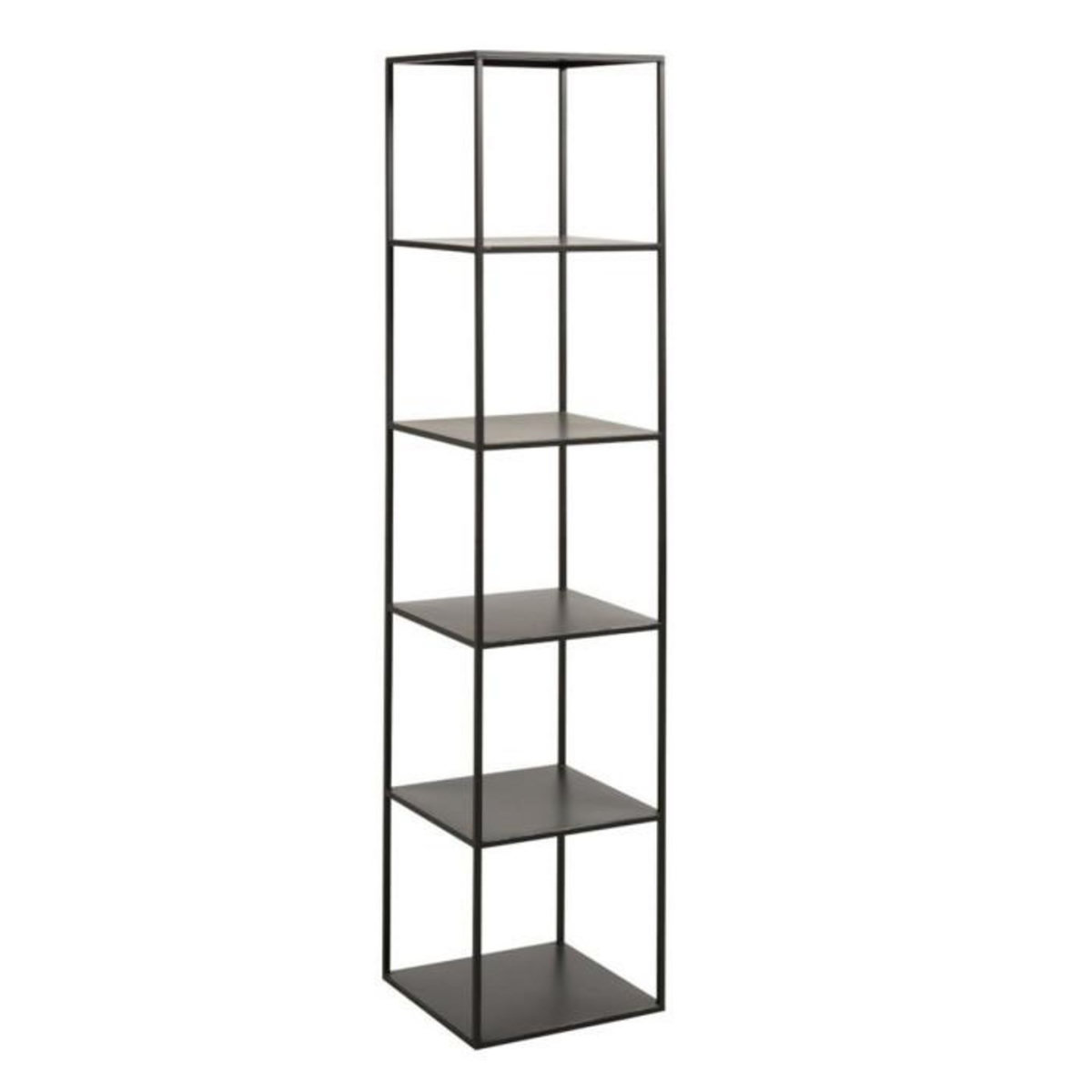 Paris Prix Étagère 6 Niveaux en Métal  Lovra  180cm Noir