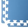 Voir la diapositive 3 : WERKAPRO Dalle pour piscine bleu  50x50cm  1cm épaisseur 8 pièces WERKA PRO