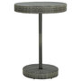 Voir la diapositive 3 : VIDAXL Ensemble de bar de jardin 5 pcs Resine tressee Gris