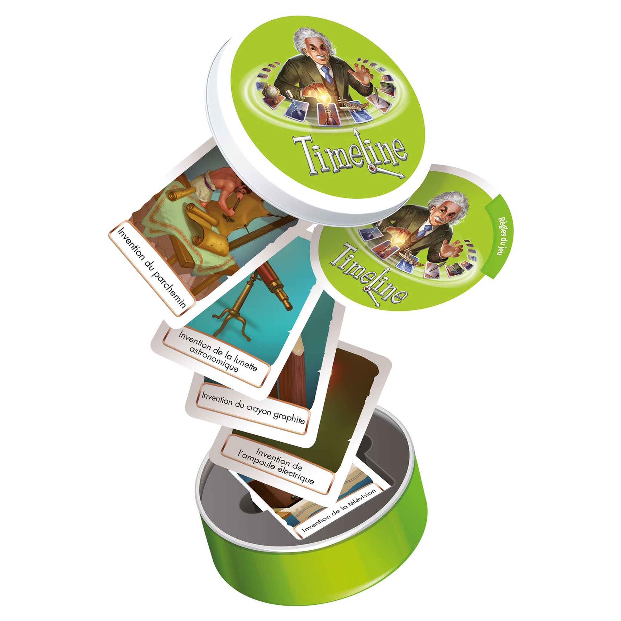 Voir la diapositive 2 : ASMODEE Timeline inventions 
