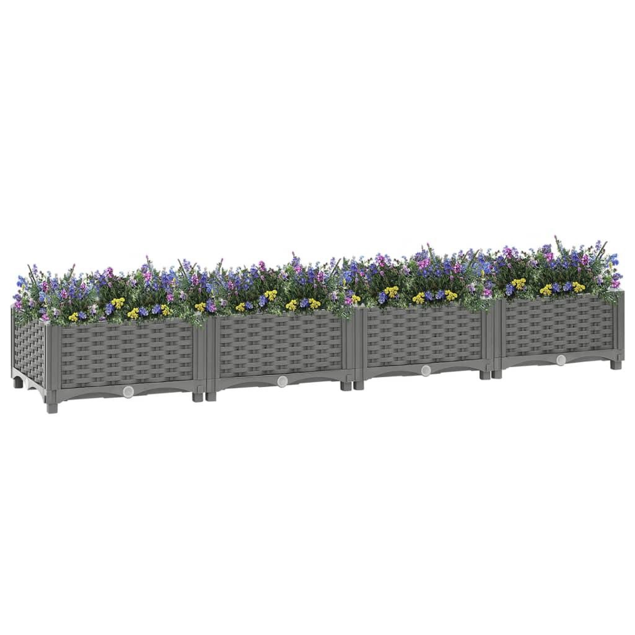 Voir la diapositive 2 : VIDAXL Lit sureleve 160x40x23 cm Polypropylene