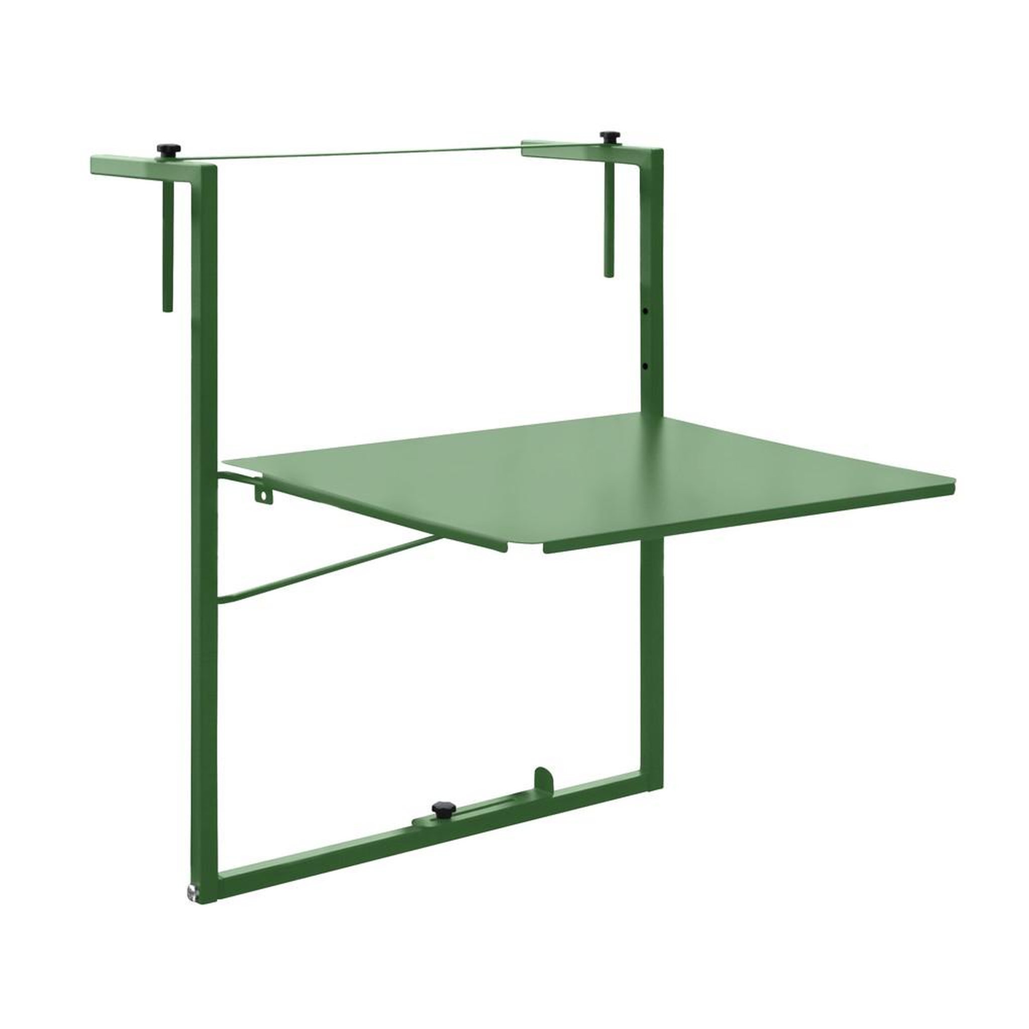 CENTRALE BRICO Table de balcon réglable Soléa - 55x45 cm - vert pâle