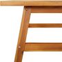 Voir la diapositive 6 : VIDAXL Table basse 100x50x45 cm bois massif d acacia