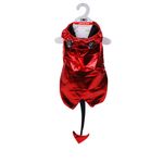 DIVERS Costume pour chien Démon - Taille S. Coloris disponibles : Rouge