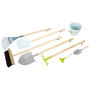 Voir la diapositive 4 : SMALL FOOT Small Foot - Wooden Children's Garden Tools, 8pcs. 11883