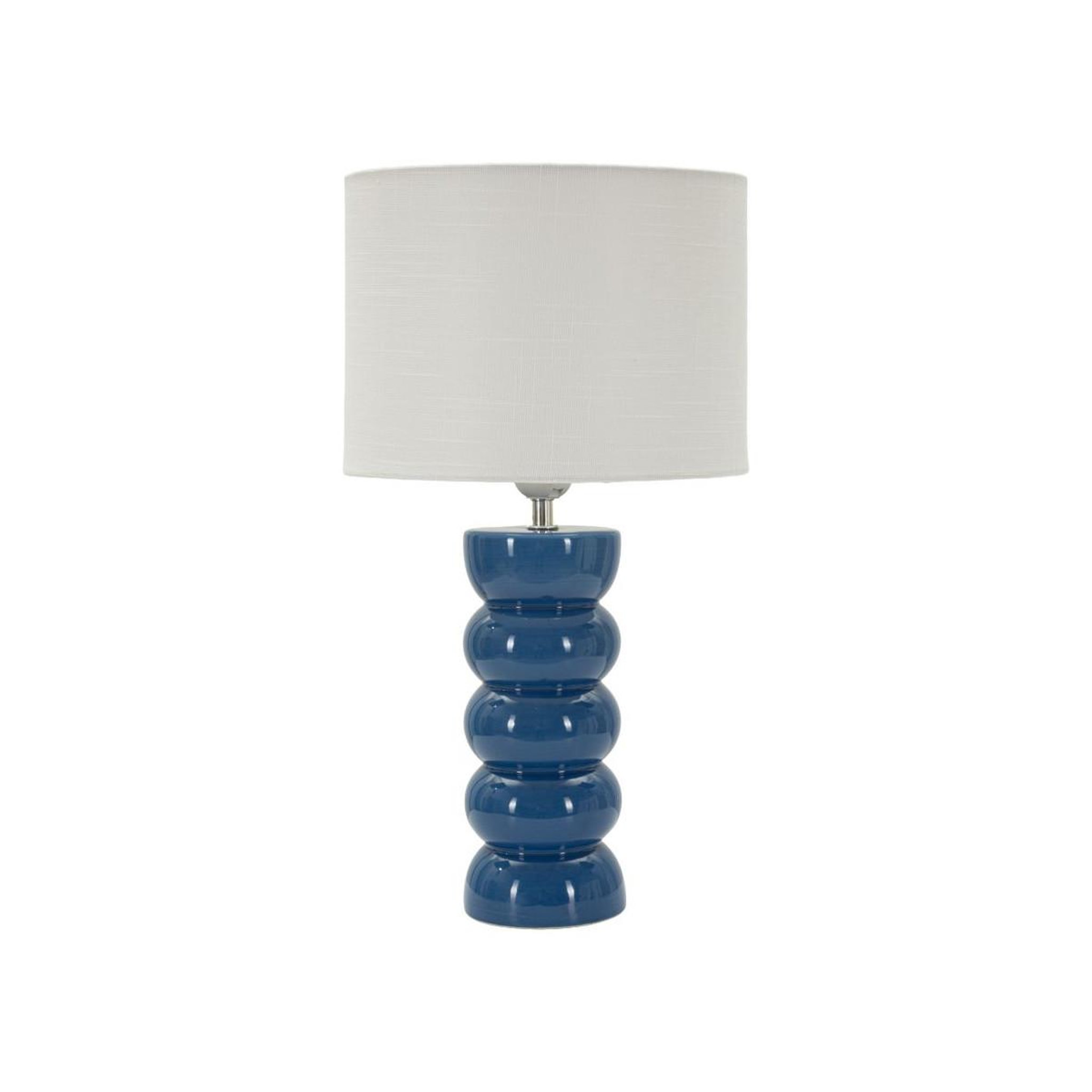 Paris Prix Lampe à Poser en Céramique  Torr  46cm Bleu
